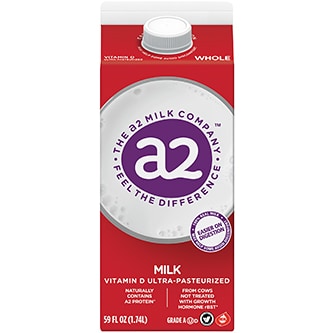 a2 Milk Whole Milk, Carton