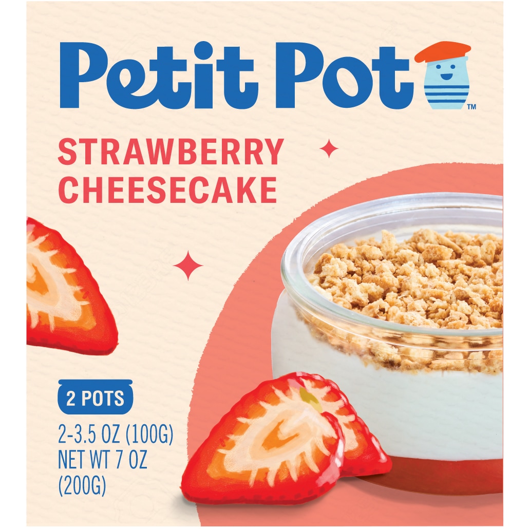 Petit Pot Strawberry Cheesecake