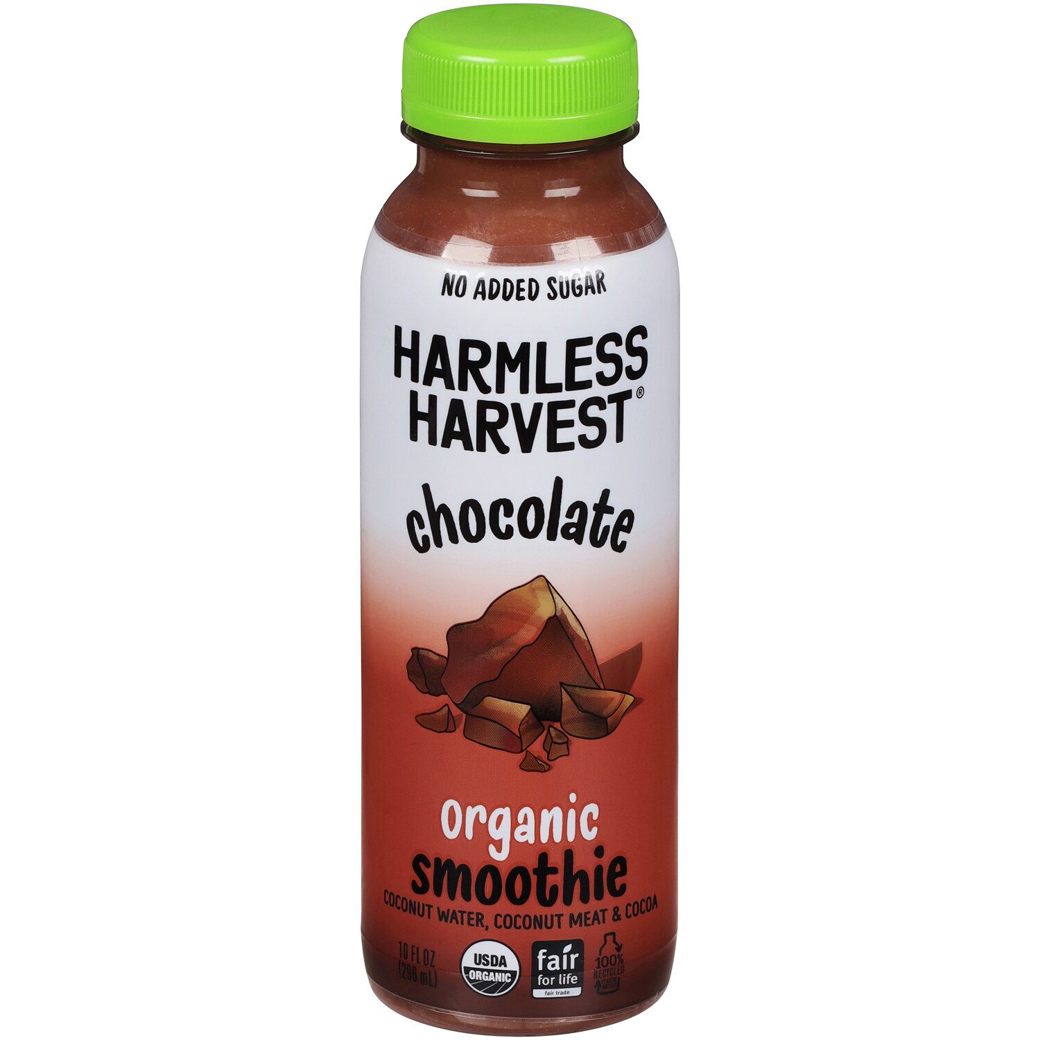Harmless Harvest Organic Coconut Smoothie, Chocolate, Plastic Bottle