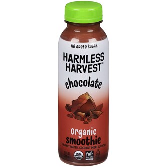 Harmless Harvest Organic Coconut Smoothie, Chocolate, Plastic Bottle