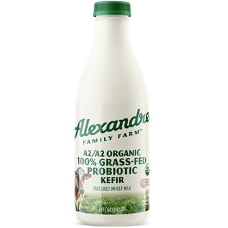 Alexandre A2/A2 Organic 100% Grass Fed Probiotic Whole Milk Kefir