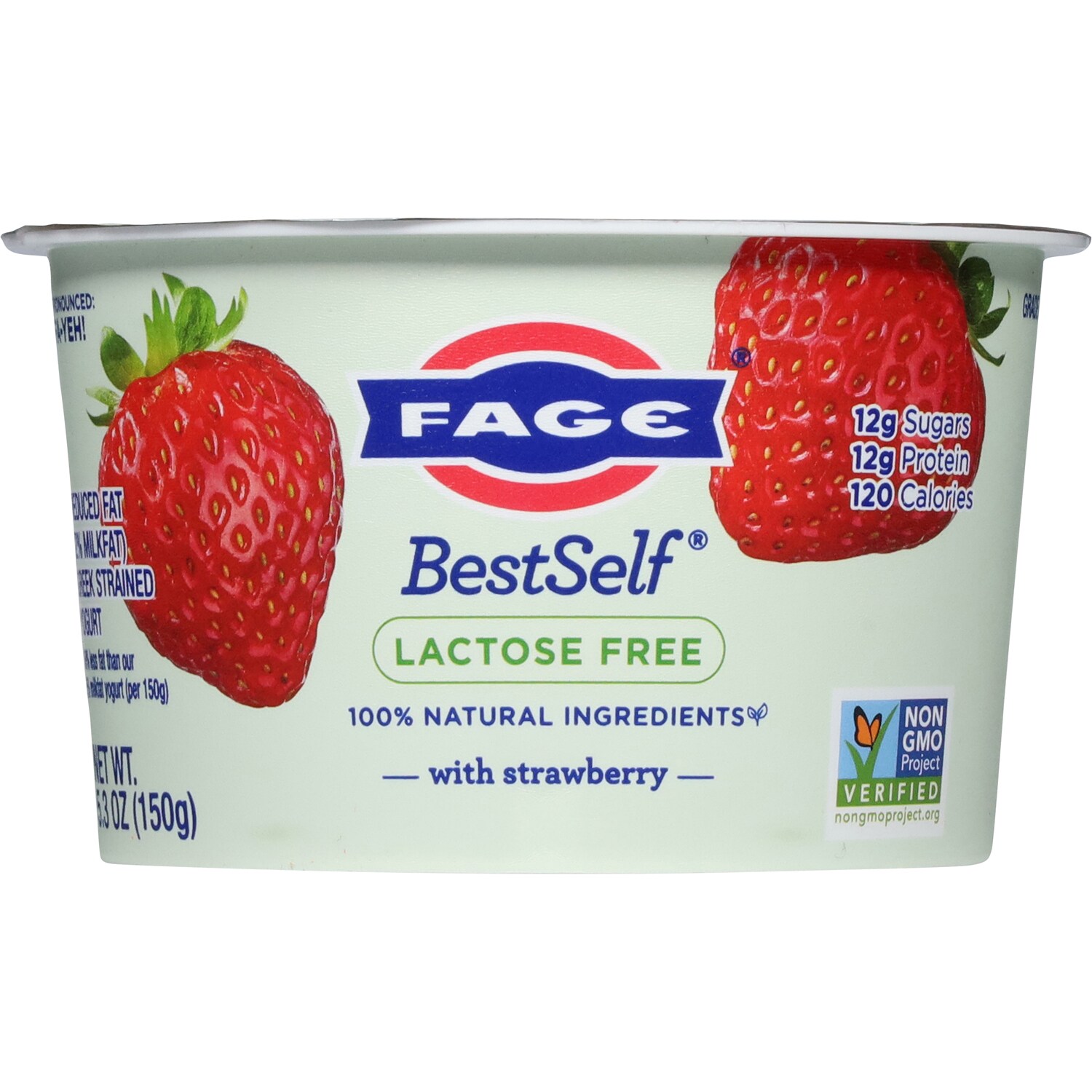 Fage BestSelf Lactose Free Greek Yogurt, Strawberry