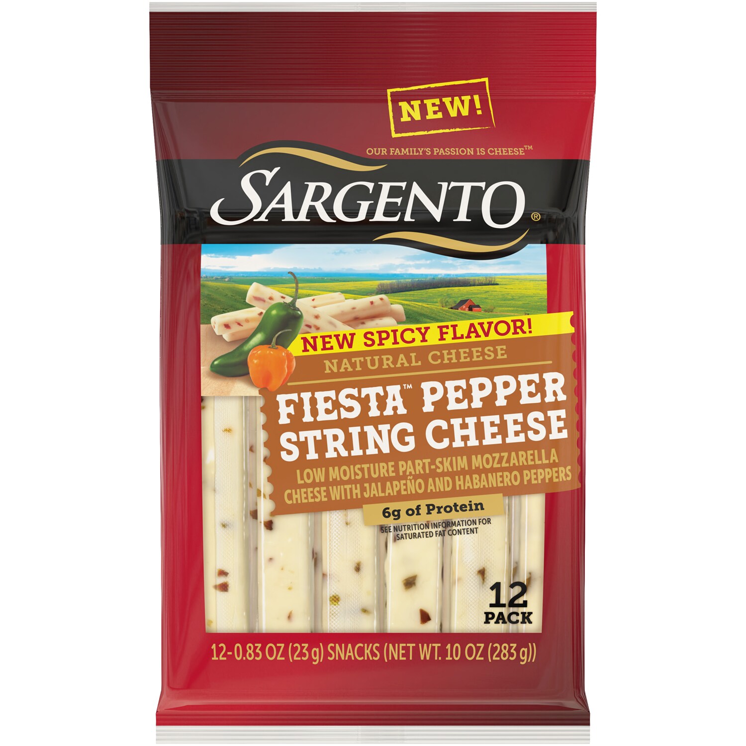 Sargento Fiesta Pepper String Cheese