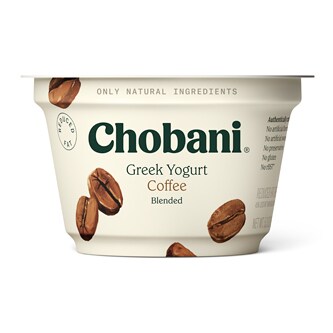 Chobani Reduced Fat Greek Yogurt, Coffee Blended