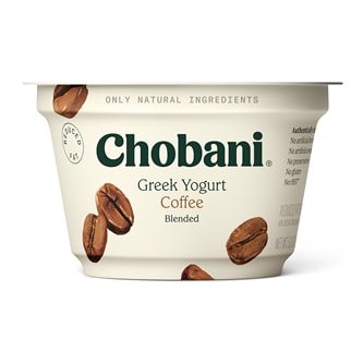 Chobani Reduced Fat Greek Yogurt, Coffee Blended