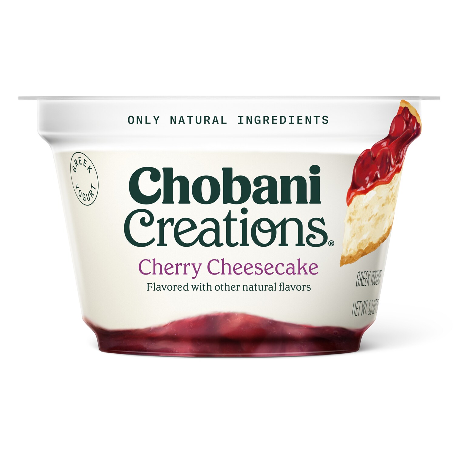 Chobani Creations Greek Yogurt, Cherry Cheesecake