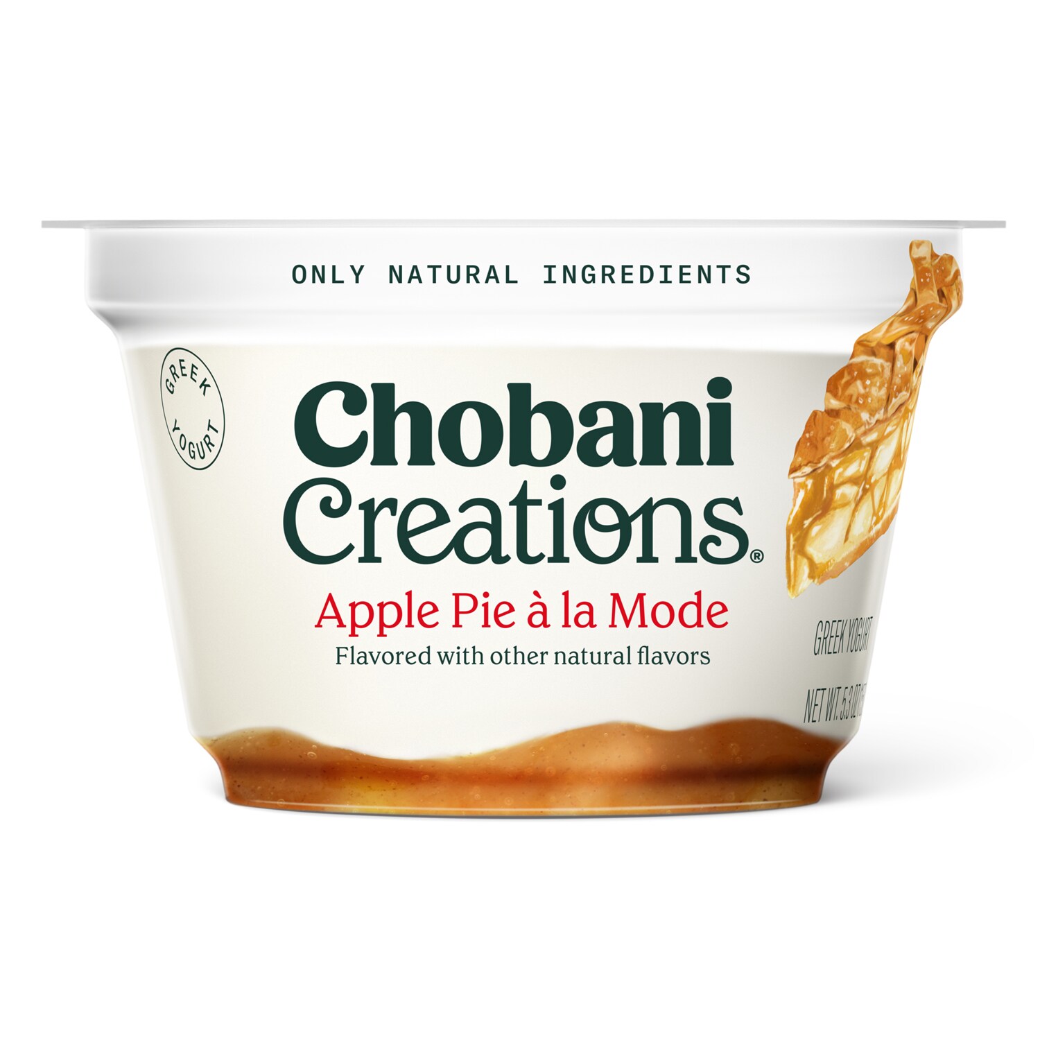 Chobani Creations Greek Yogurt, Apple Pie a la Mode