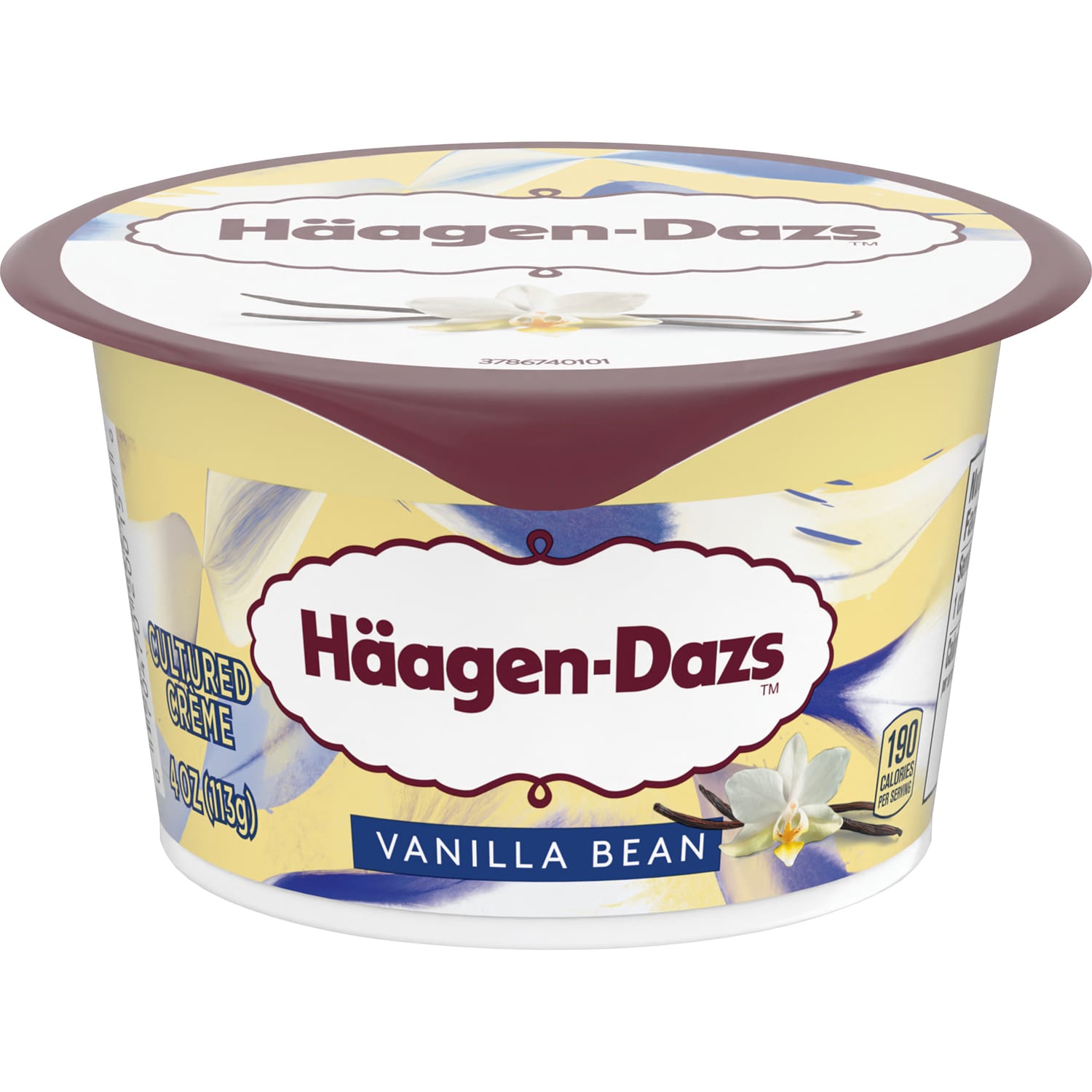 Haagen-Dazs Cultured Crème Yogurt, Vanilla Bean