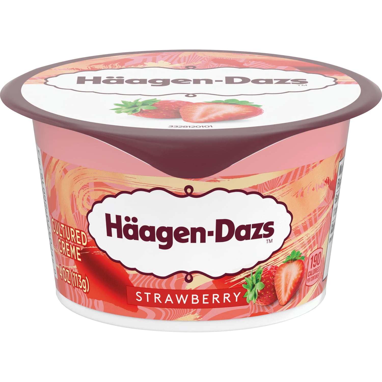 Haagen-Dazs Cultured Crème Yogurt, Strawberry