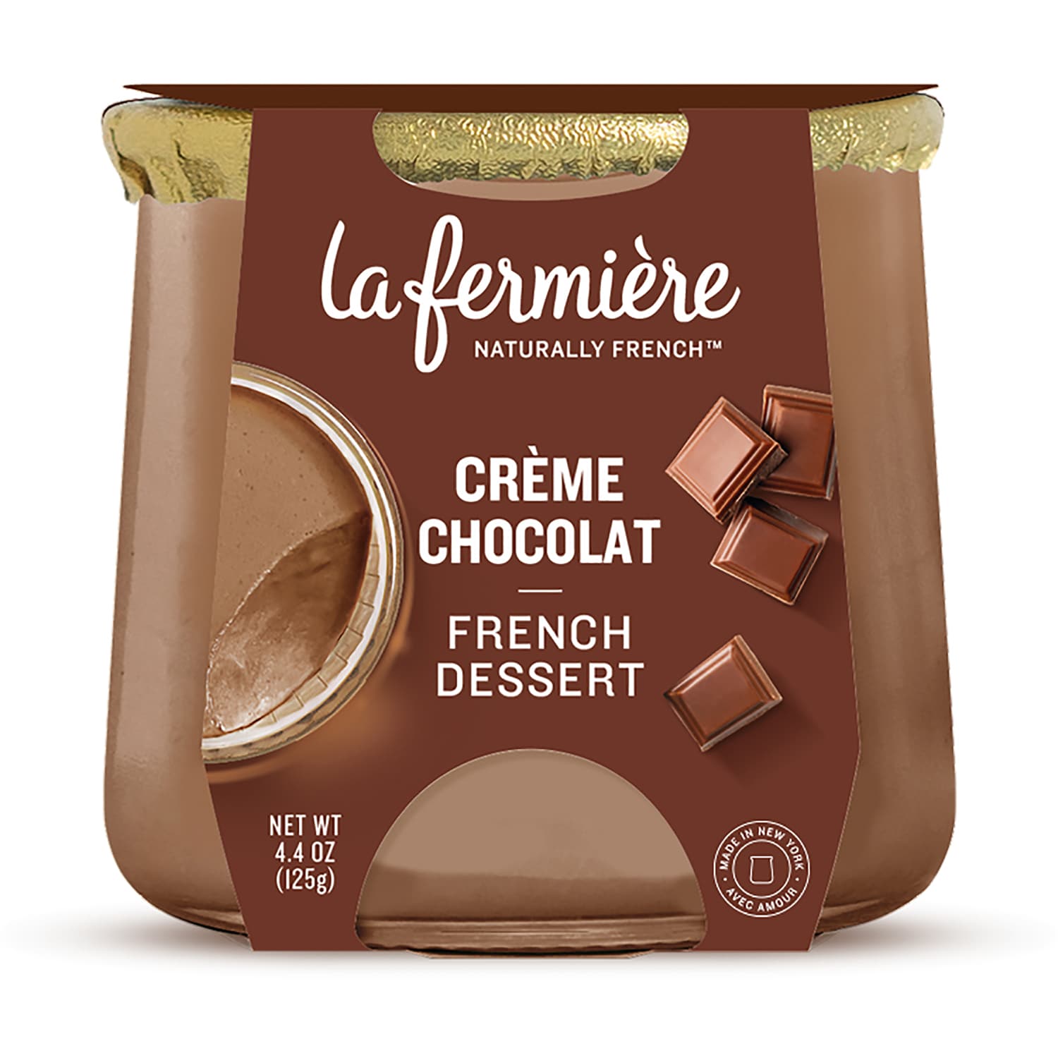 La Fermière French Dessert, Crème Chocolate