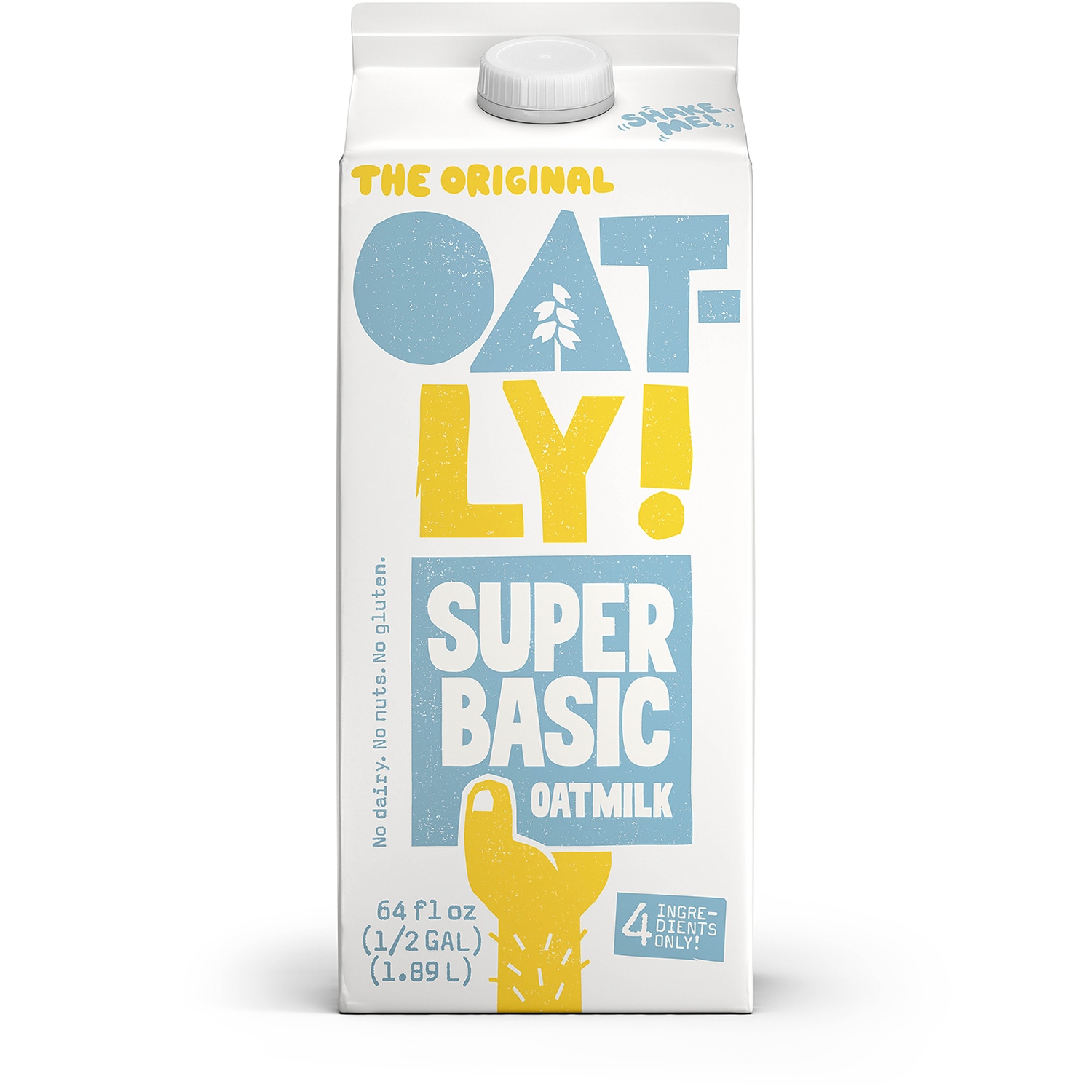 Oatly Oatmilk, Super Basic, Carton