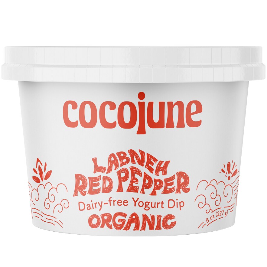Cocojune Organic Labneh DairyFree Yogurt Dip, Red Pepper FreshDirect