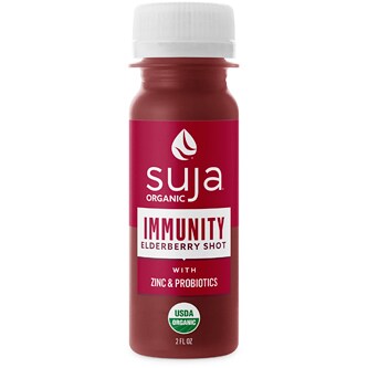Suja Organic Immunity Elderberry Shot, Plastic Bottle