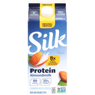 Silk Protein Almondmilk, Original