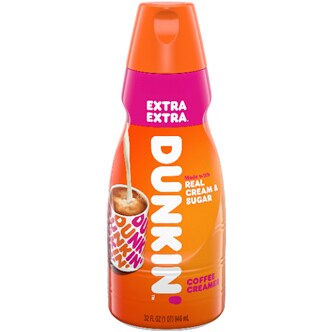 Dunkin' Coffee Creamer, Extra Extra