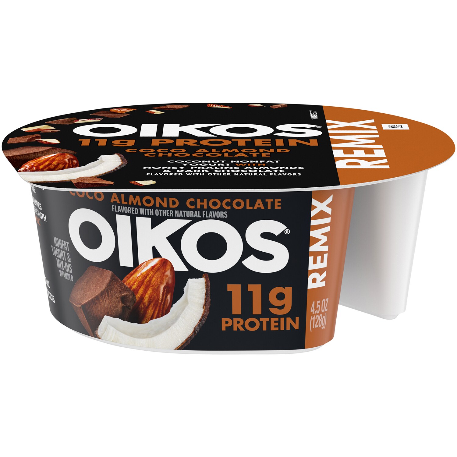 Oikos Remix Nonfat Greek Yogurt, Coco Almond Chocolate