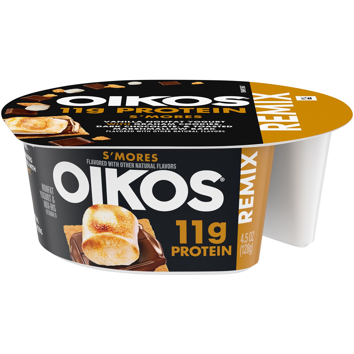 Dannon Oikos Remix Nonfat Greek Yogurt, S'mores