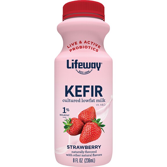 Lifeway Low-Fat Kefir, Strawberry