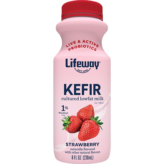 Lifeway Low-Fat Kefir, Strawberry