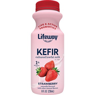 Lifeway Low-Fat Kefir, Strawberry
