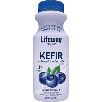 Lifeway Low-Fat Kefir, Blueberry