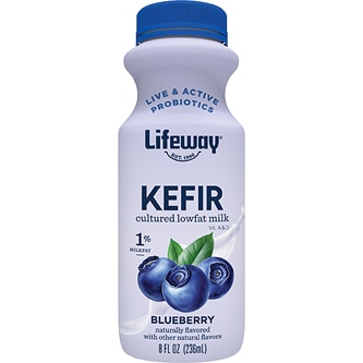 Lifeway Low-Fat Kefir, Blueberry