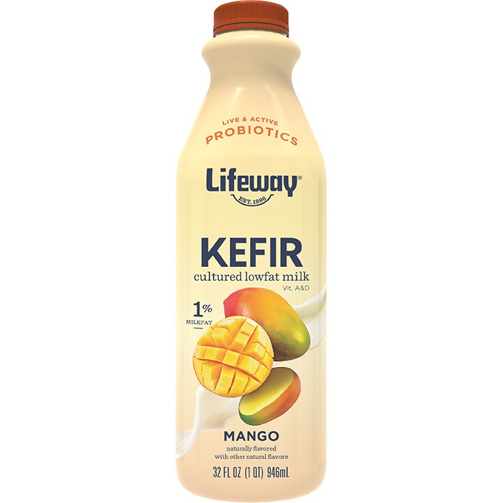 Lifeway Low-Fat Kefir, Mango