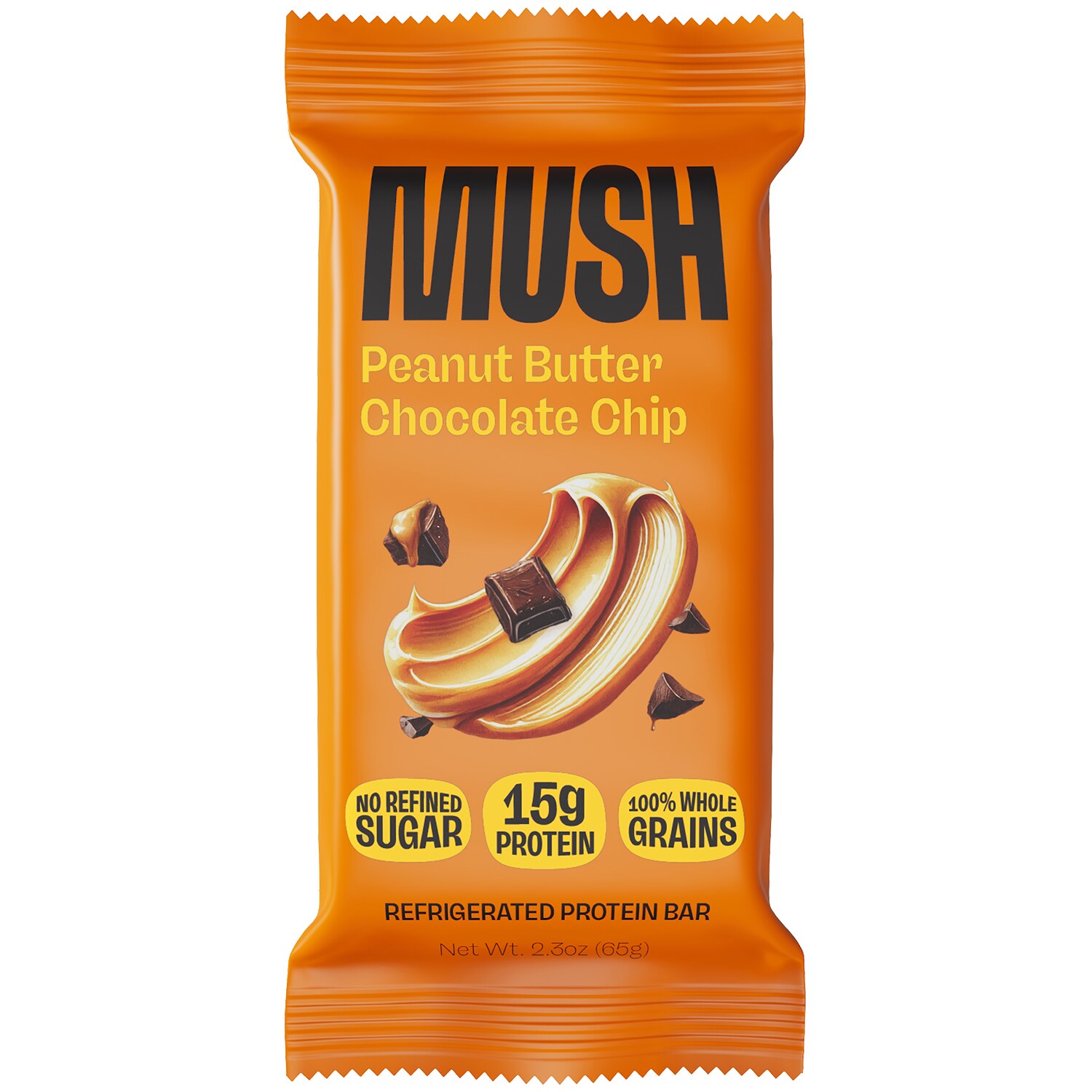Mush Protein Bar, Peanut Butter Chocolate Chip