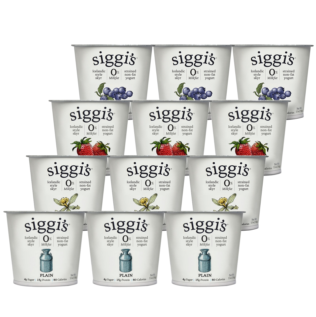 Siggi's Skyr Icelandic-Style Yogurt Variety Pack