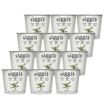 Siggi's Skyr Icelandic-Style Strained Non-Fat Yogurt, Vanilla