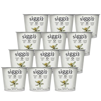 Siggi's Skyr Icelandic-Style Strained Non-Fat Yogurt, Vanilla