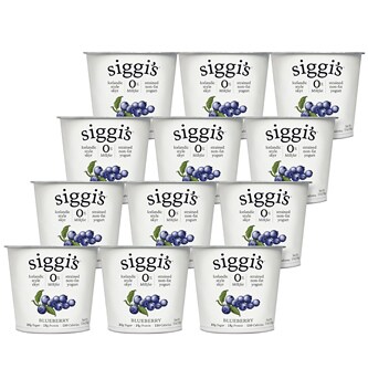 Siggi's Skyr Icelandic-Style Strained Non-Fat Yogurt, Blueberry