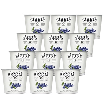 Siggi's Skyr Icelandic-Style Strained Non-Fat Yogurt, Blueberry