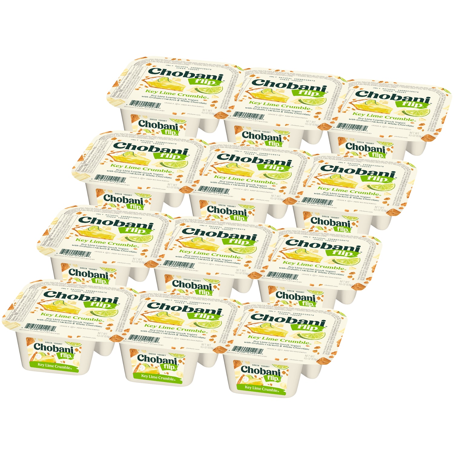 Chobani Flip Low-Fat Greek Yogurt, Key Lime Crumble