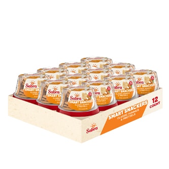 Sabra To Go Hummus, Classic and Pretzel Chips, Case