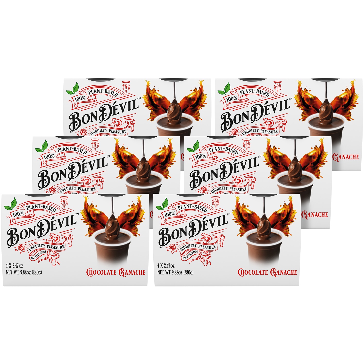 Bon Dévil Plant-Based Chocolate Ganache