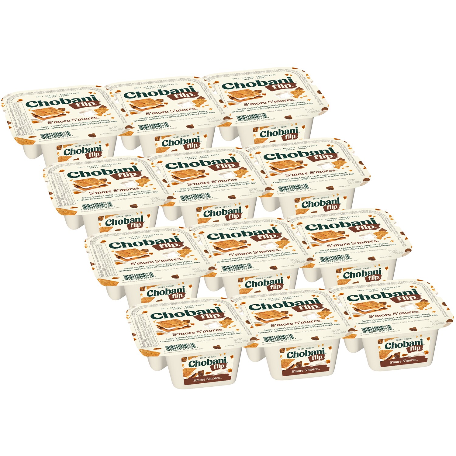 Chobani Flip Low-Fat Greek Yogurt, S'more S'mores