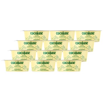 Cocojune Organic Cultured Coconut Yogurt, Lemon Elderflower