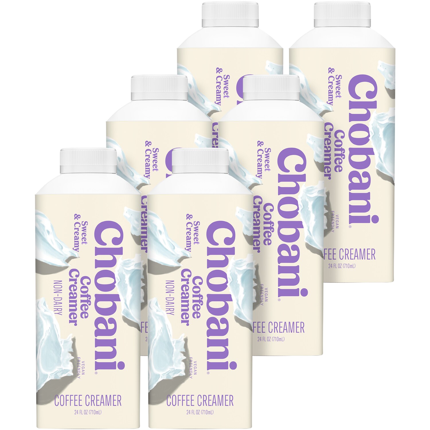 Chobani Plant Based Coffee Creamer, Sweet & Creamy