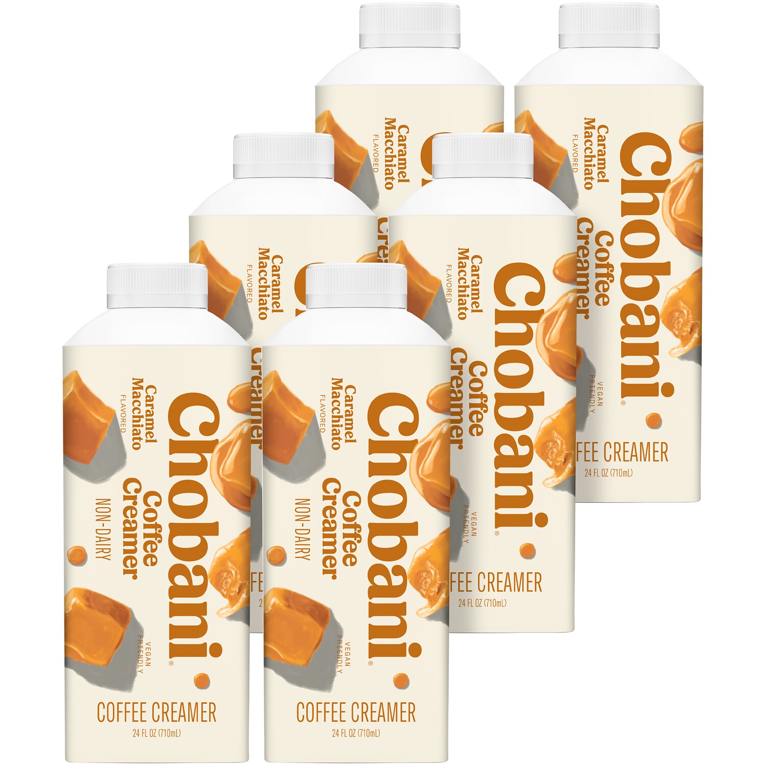 Chobani Plant Based Coffee Creamer, Caramel Macchiato