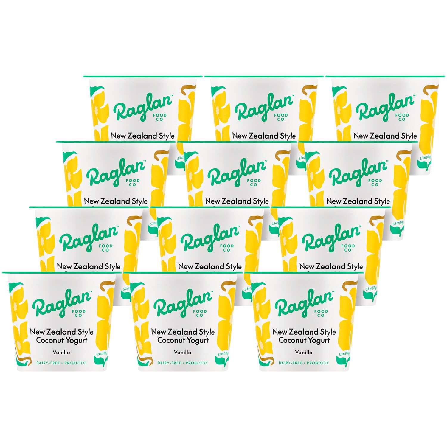 Raglan Food Co. New Zealand Style Coconut Yogurt, Vanilla