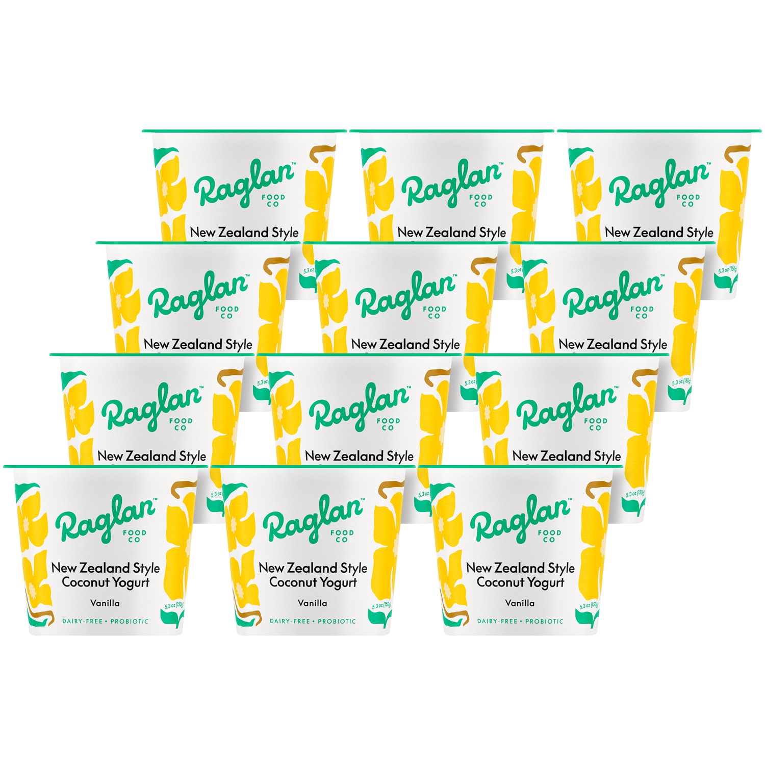 Raglan Food Co. New Zealand Style Coconut Yogurt, Vanilla