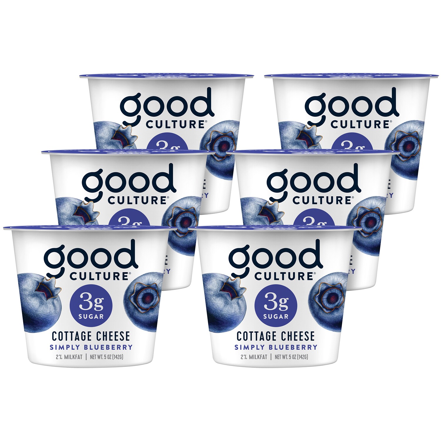 Good Culture 3g Sugar Cottage Cheese, Blueberry