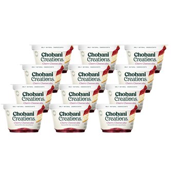 Chobani Creations Greek Yogurt, Cherry Cheesecake