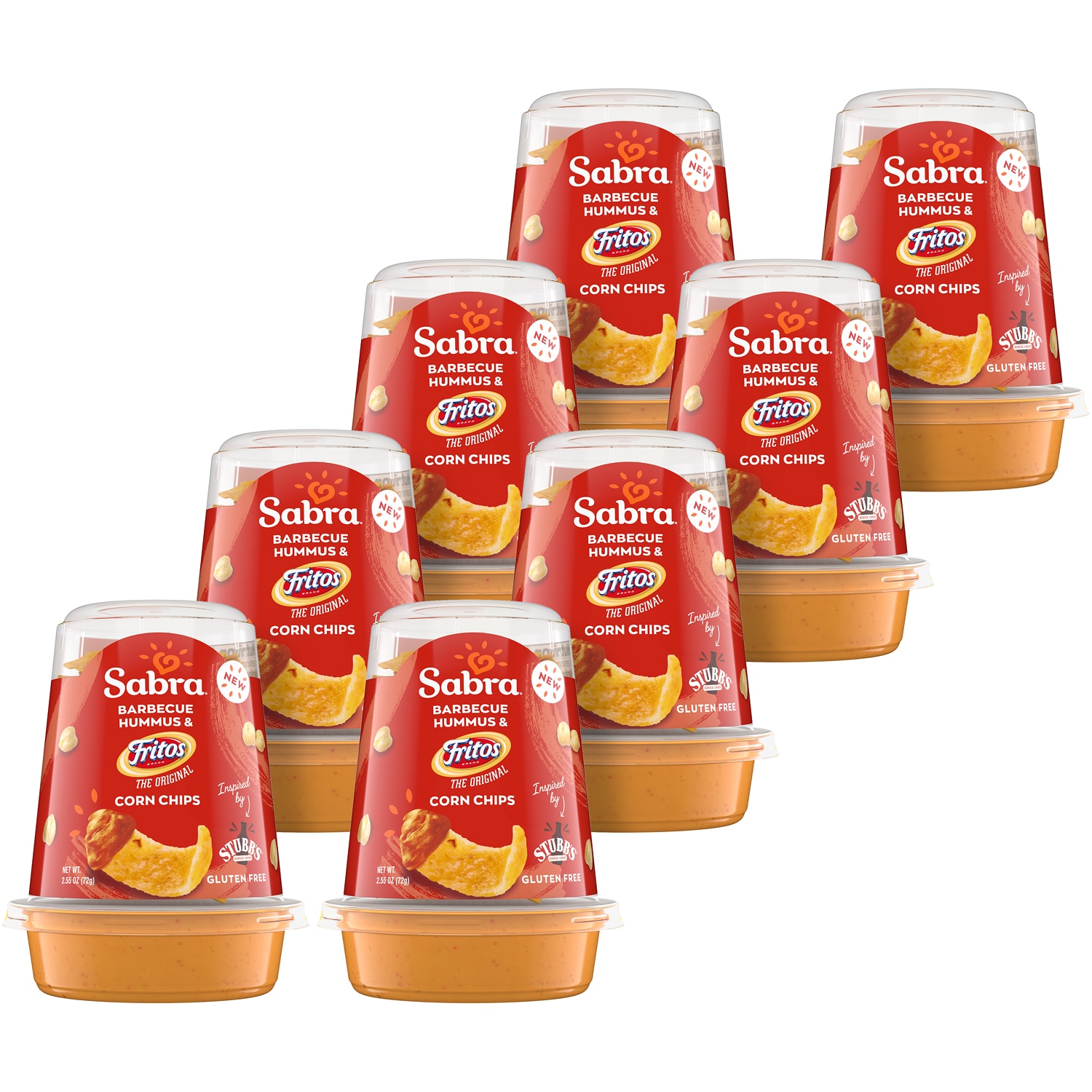 Sabra Snackers, Barbecue Hummus & Fritos Corn Chips