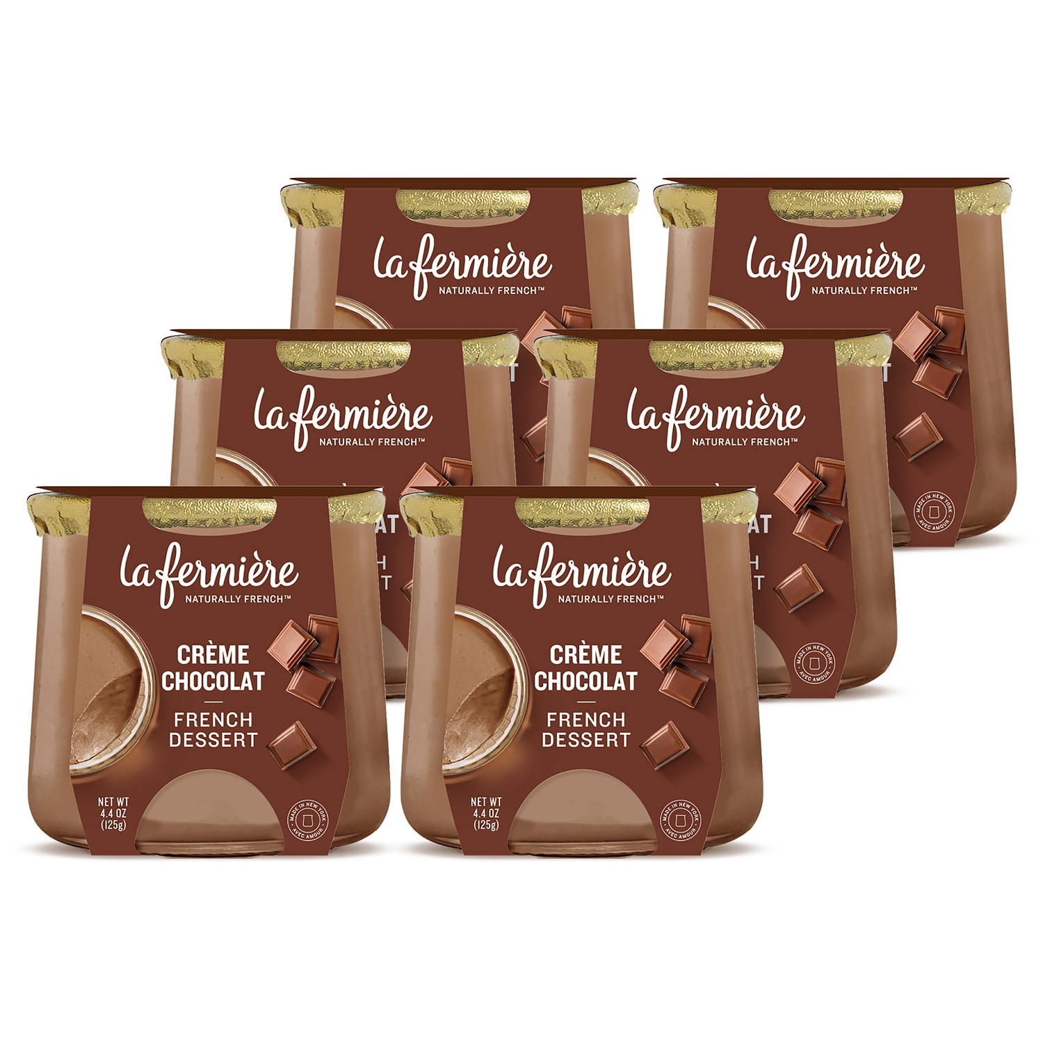 La Fermière French Dessert, Crème Chocolate