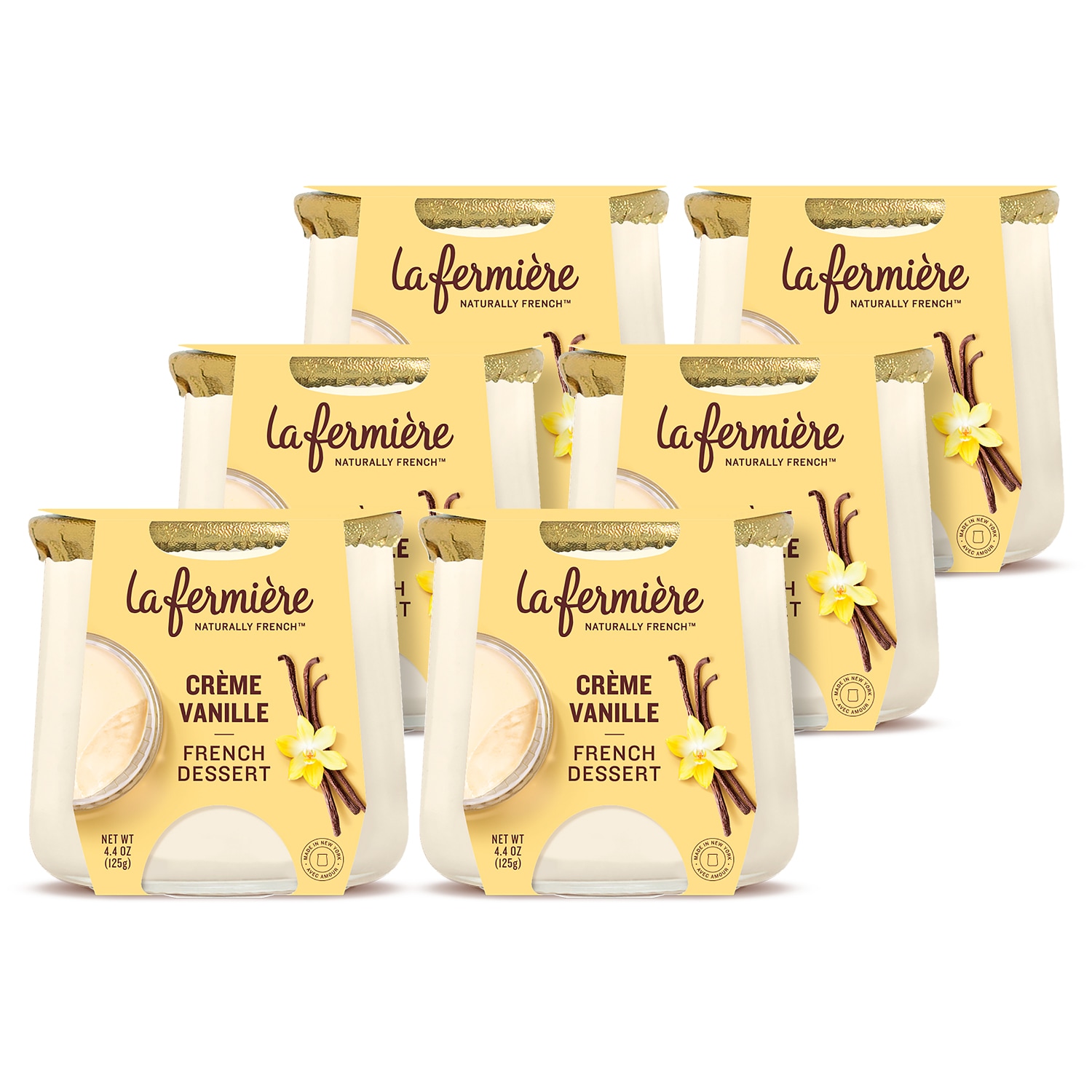 La Fermière French Dessert, Crème Vanilla