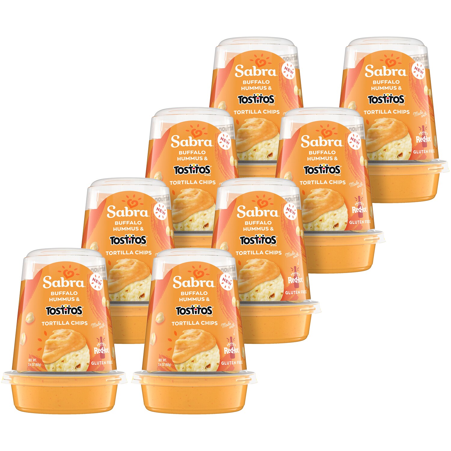 Sabra Snackers, Buffalo Hummus & Tostitos Tortilla Chips