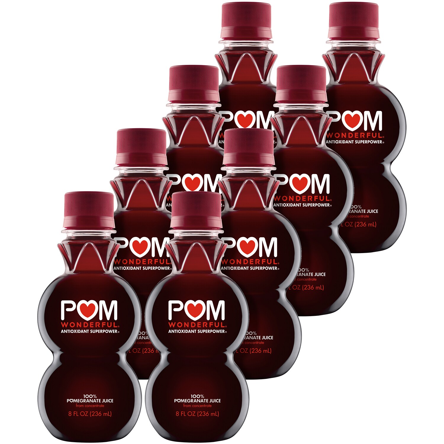 POM Wonderful 100% Pomegranate Juice, Plastic Bottles