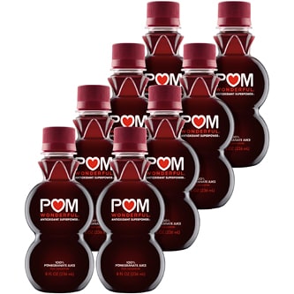 POM Wonderful 100% Pomegranate Juice, Plastic Bottles